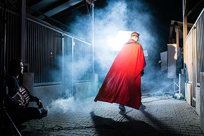 Zdjęcia backstage z produkcji spotu reklamowego Schroniska Dla Bezdomnych Zwierząt, Wrocław (2017)