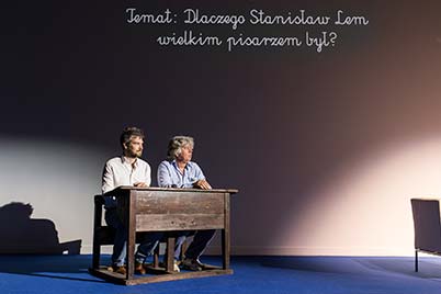 Zygmunt Miłoszewski und prof. Stanisław Bereś
